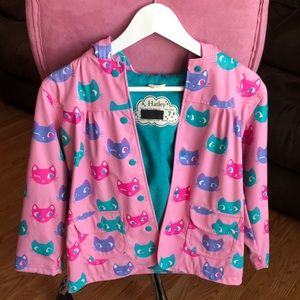 HATLEY SILLY KITTIES GIRLS RAINCOAT